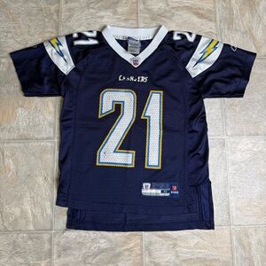 Los Angeles Charger Nike Jersey Youth Size Small Blue Tomlinson #21 NFL Football